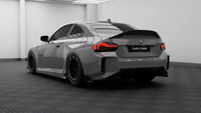 Spoiler shown fitted in real-world lighting with clean visibility