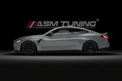 Carbon fibre side skirts for BMW M3 G80 and M4 G82 – ASM Tuning rocker extensions for aerodynamic balance and airflow control
